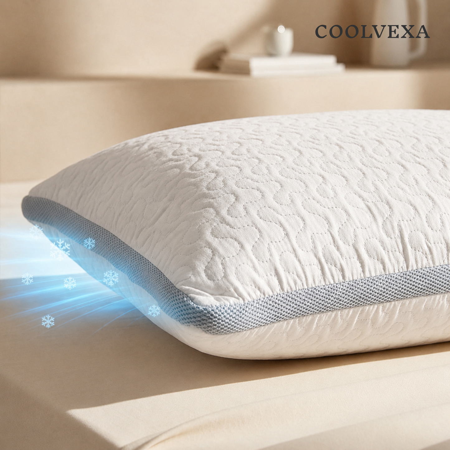 CoolVexa™ AirCloud Yastık: Her Sabah Otel Rahatlığında Uyanın