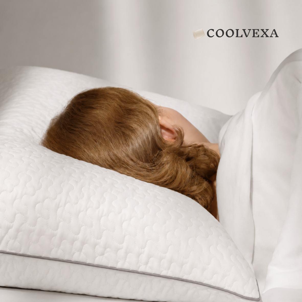 CoolVexa™ ErgoComfort: Boyun Destekli Otel Konforlu Yastık